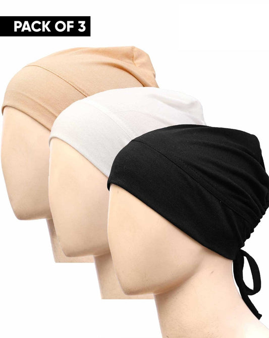 | PACK OF 3 HIJAB CAP |